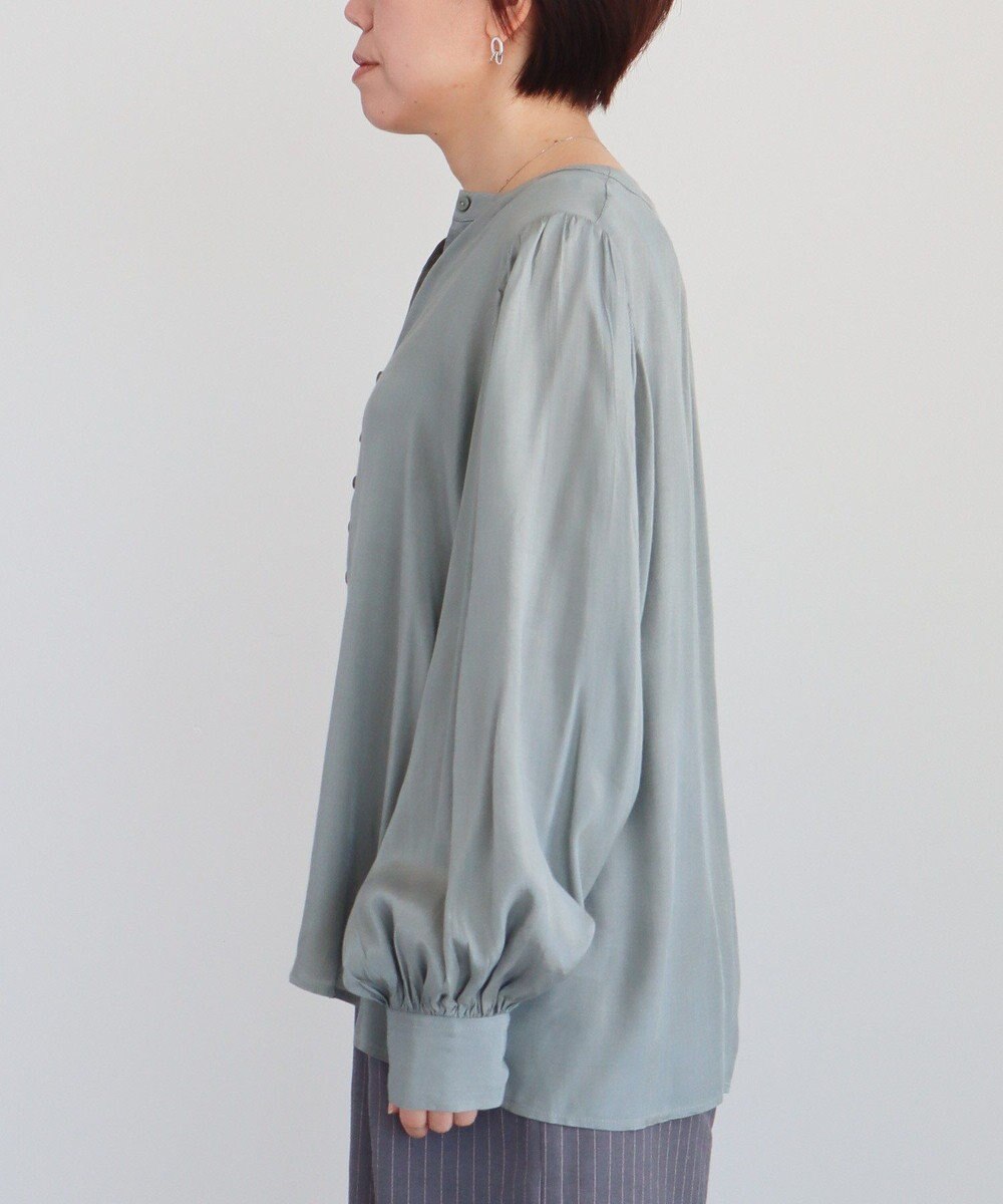 CRAFT STANDARD BOUTIQUE インド製 ボリュームスリーブブラウス 