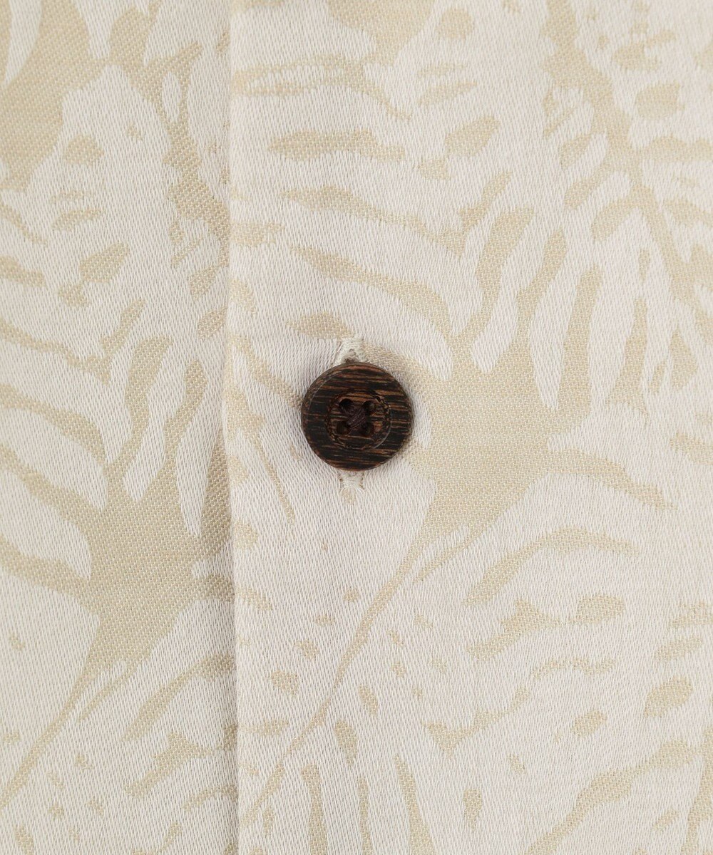 JOSEPH ABBOUD MOUNTAIN 【SPACE／UNISEX】ソアロンリネンジャガード シャツ 