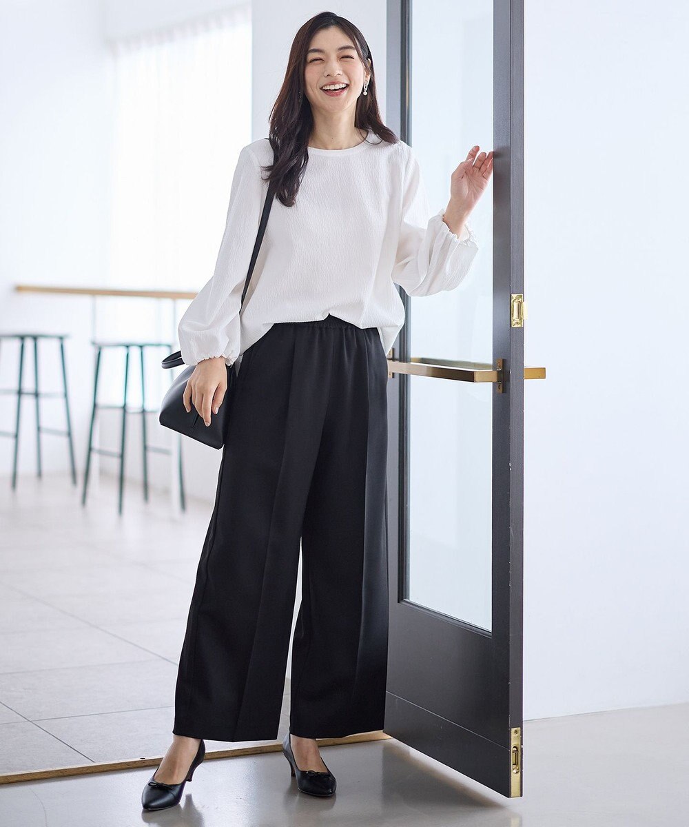 ANY ポコポコバルーン袖ブラウス 