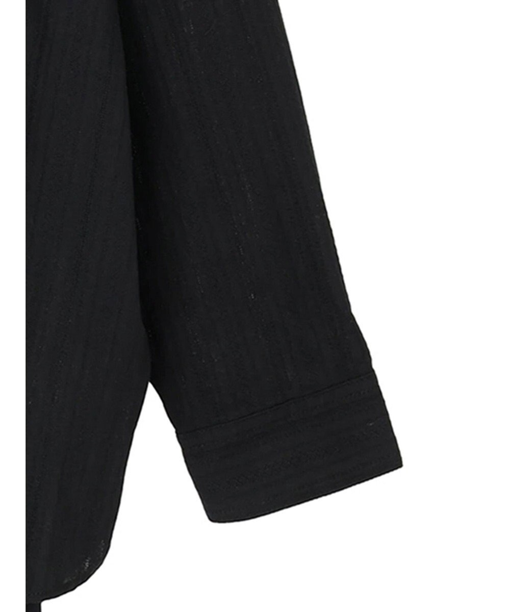 Green Parks カラミバンドカラーシャツ 