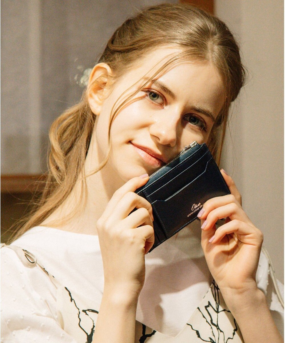 UNBILLION Otias バッファローレザーカードウォレット 