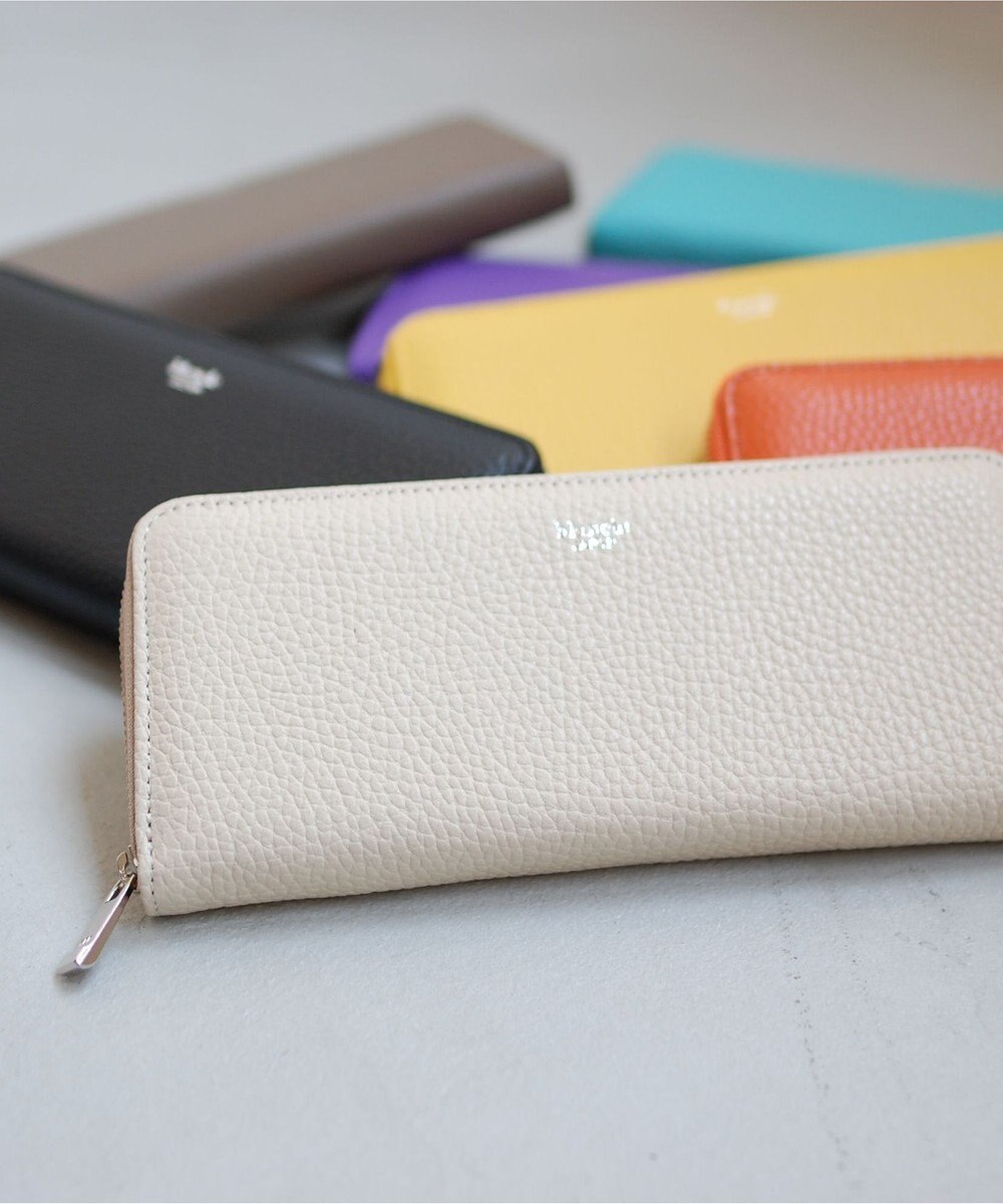 blancle シュリンクレザーラウンドジップ ロングウォレット 