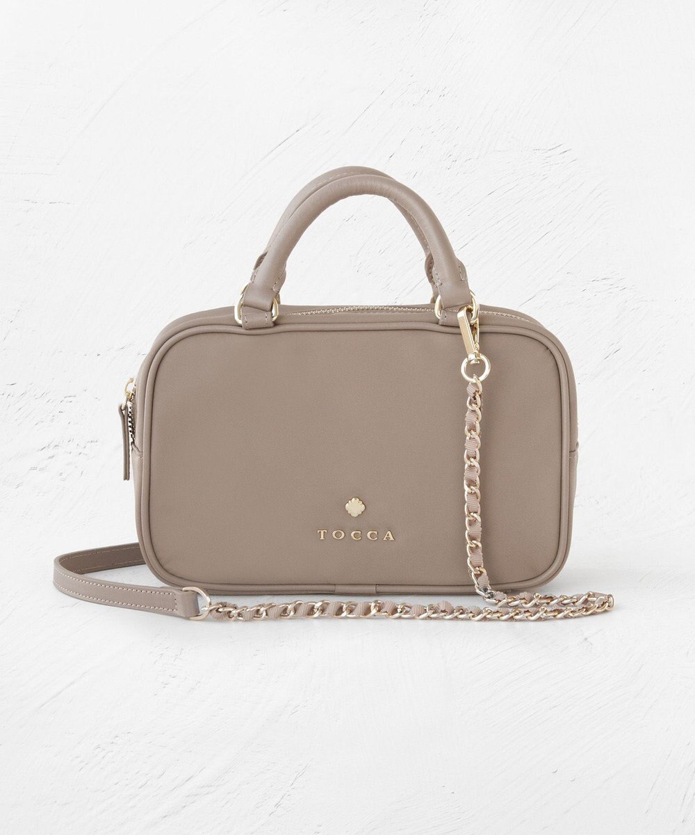 TOCCA 【撥水】WITH CLARISSE 2WAY NYLONBAG ミニボストンバッグ 