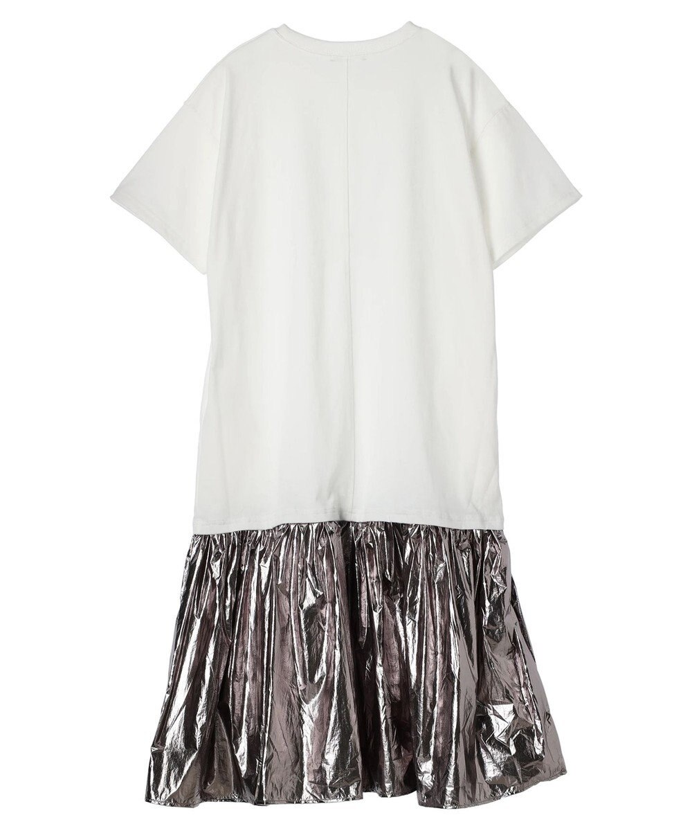 Green Parks ・ＥＬＥＮＣＡＲＥ　ＤＵＥ　メタリック切替ＴＥＥワンピ 