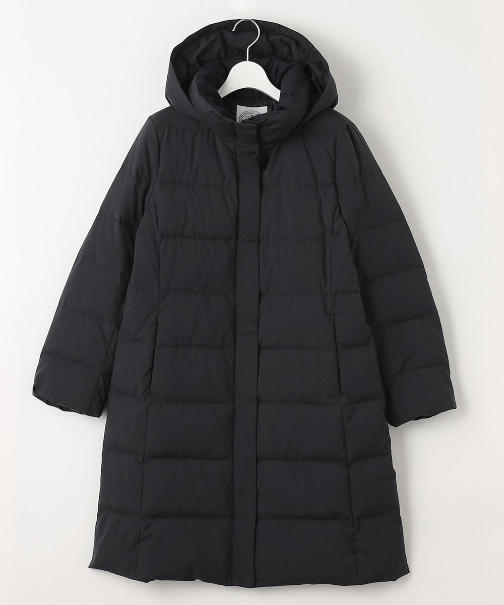 J.PRESS LADIES ブラッシュドマルチポリ ロング ダウンコート 