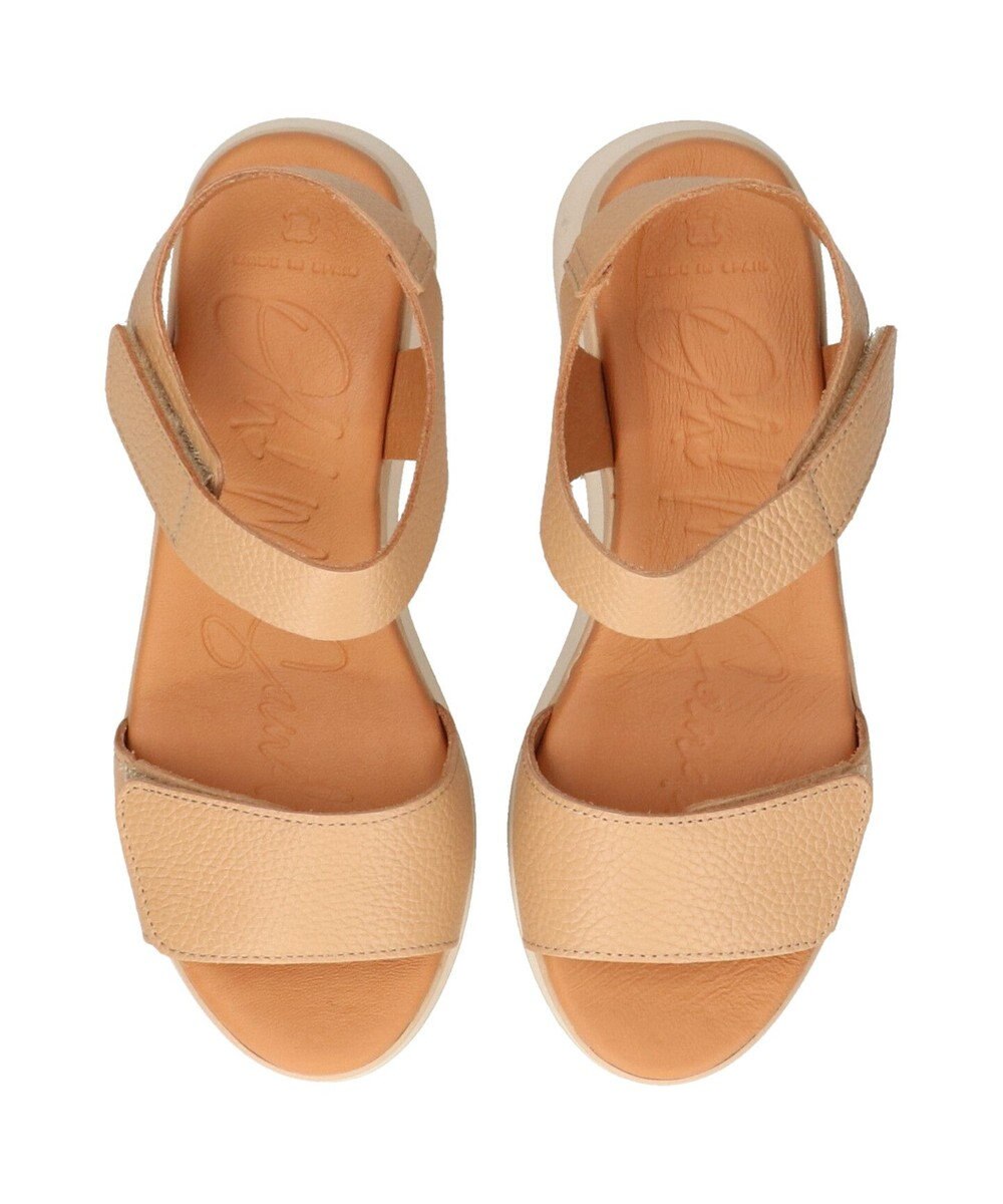 INTER-CHAUSSURES 【Oh my Sandals】ベルクロローヒールサンダル 