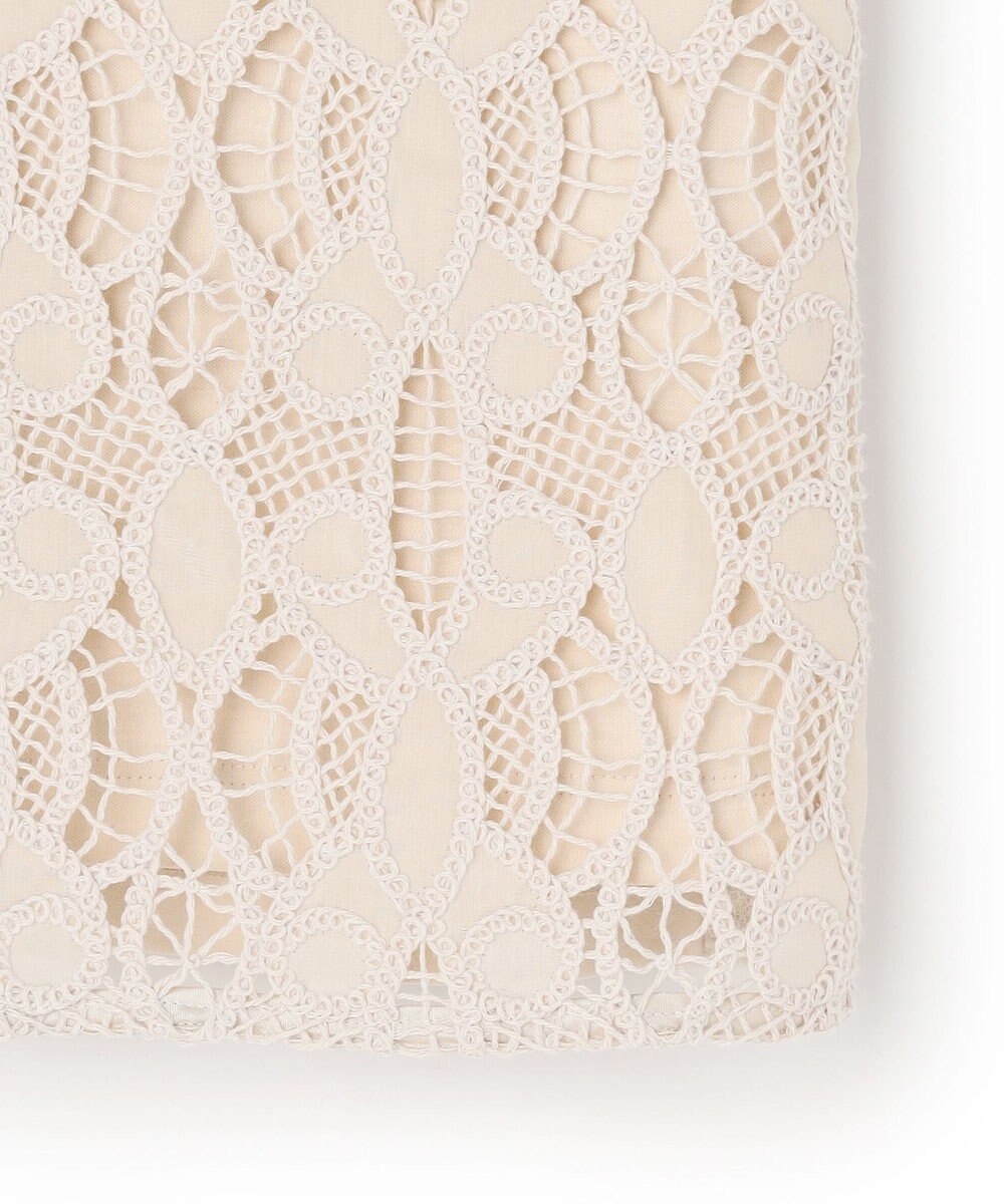 23区 【先行予約】コードエンブロイダリージャージー フレンチスリーブ カットソー 