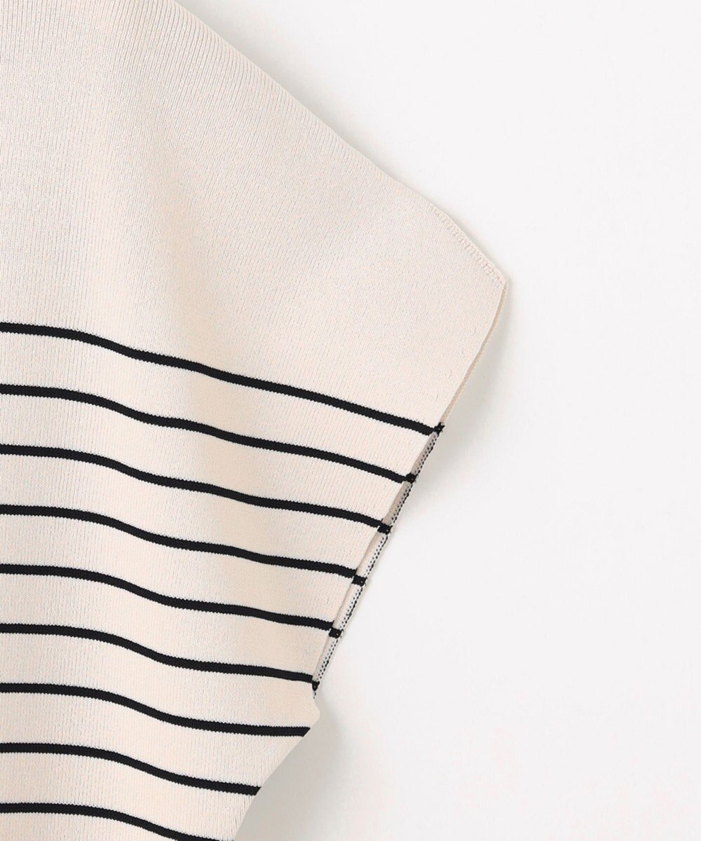 ANY SIS S 【接触冷感・UVカット・洗える】ビューティクール フレンチ ニットＴ 