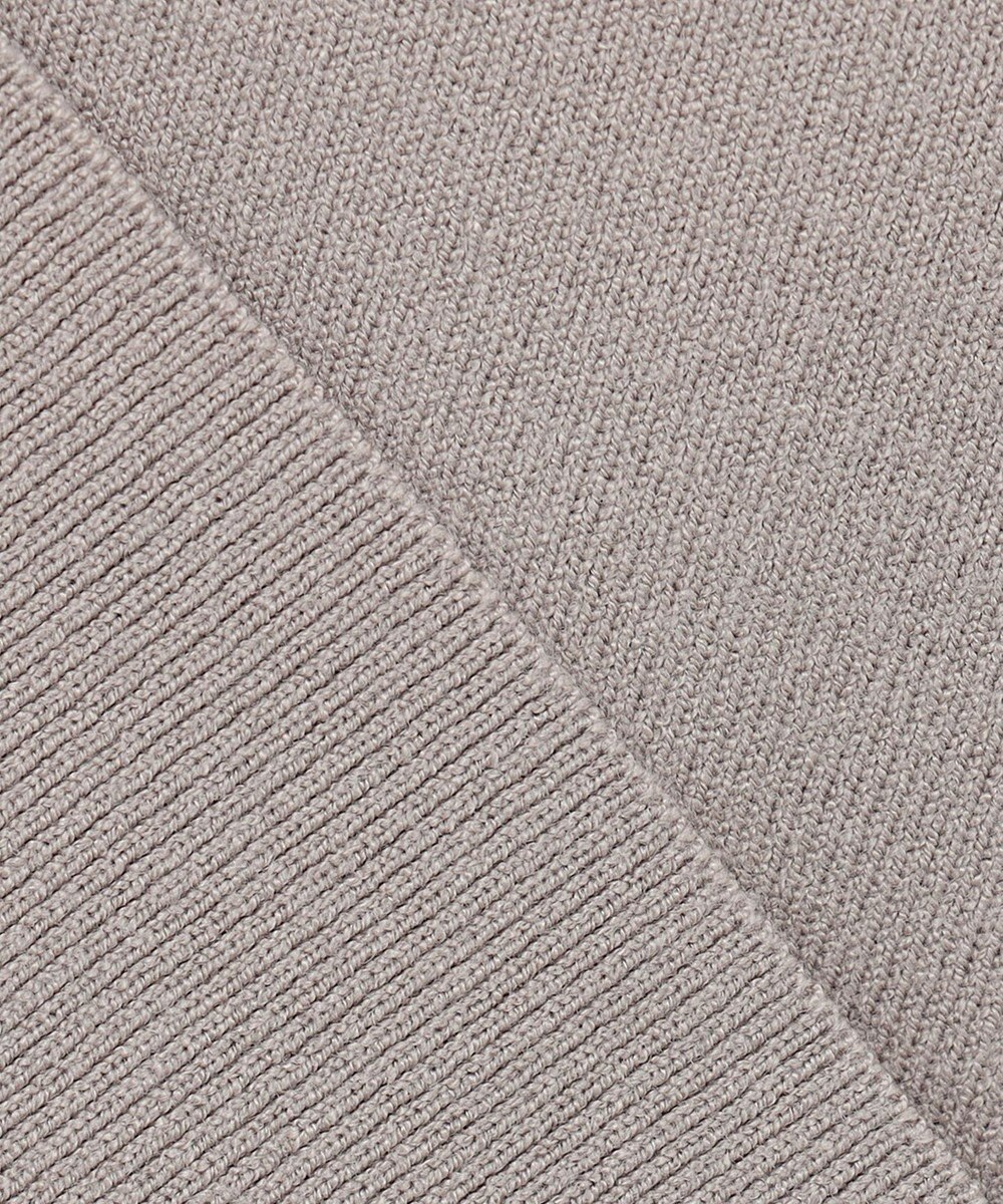 J.PRESS LADIES 【洗える】 レーヨンストレッチフルニードル ニット 