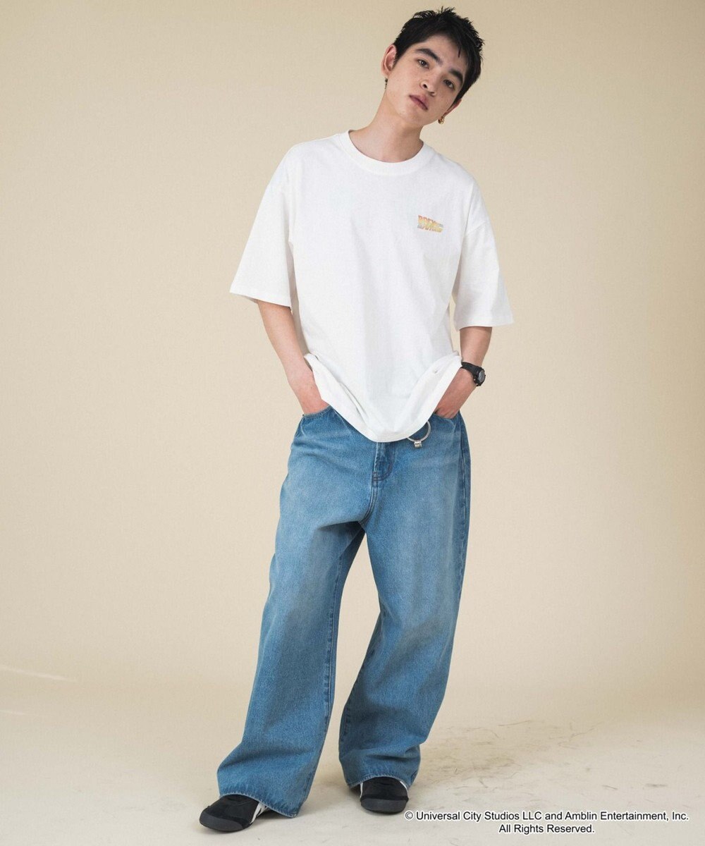 WEGO 【新柄追加/BACK　TO　THE　FUTUR/ユニセックス着用ITEM/SMLサイズ展開】BACK　TO　THE　FUTURE　グラフィックT（S） 