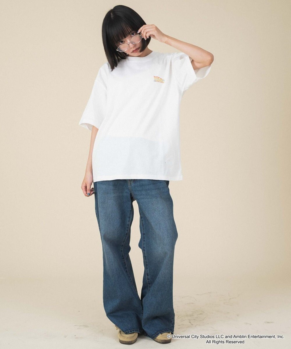 WEGO 【新柄追加/BACK　TO　THE　FUTUR/ユニセックス着用ITEM/SMLサイズ展開】BACK　TO　THE　FUTURE　グラフィックT（S） 