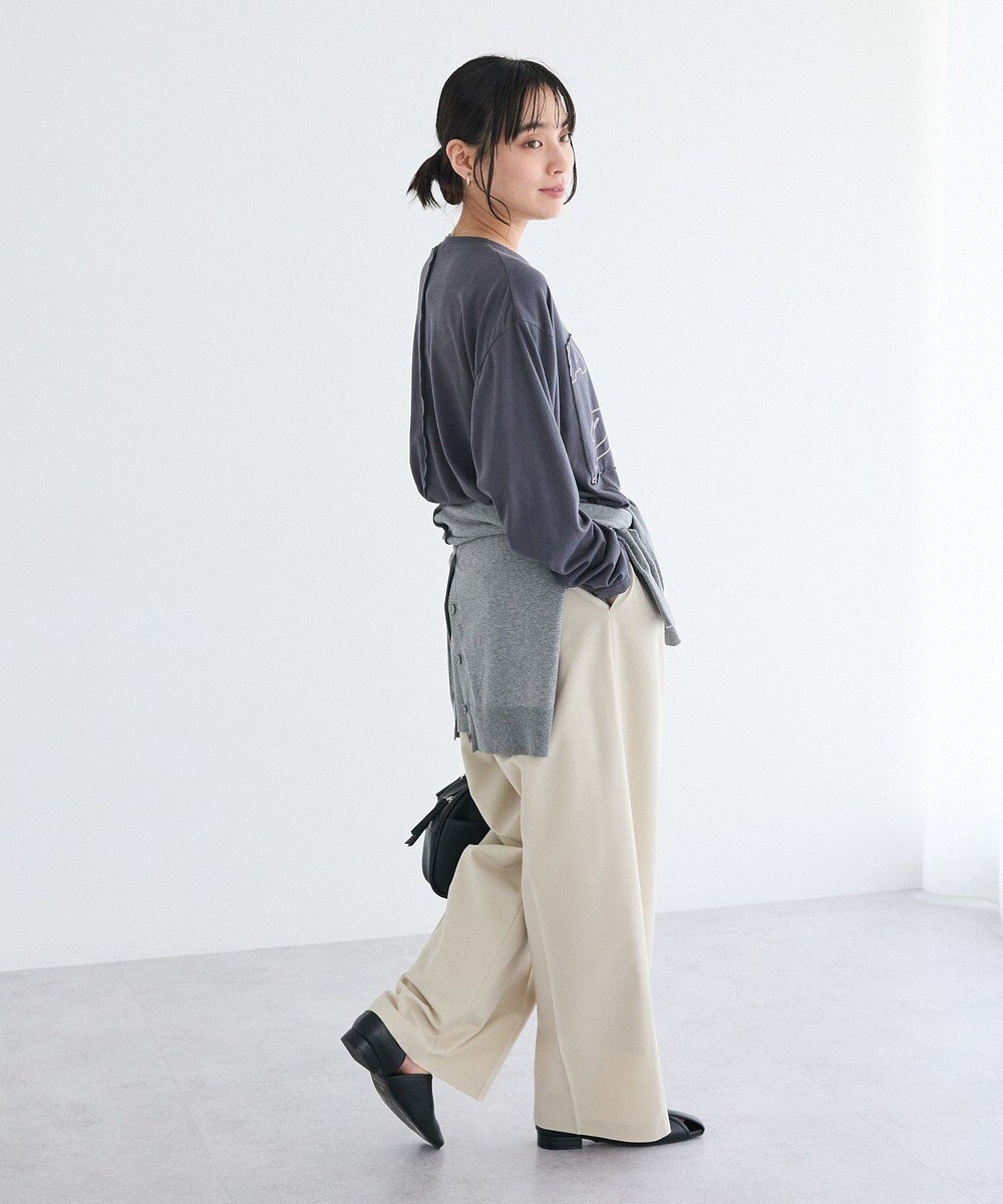 CRAFT STANDARD BOUTIQUE タックイージーワイドパンツ 