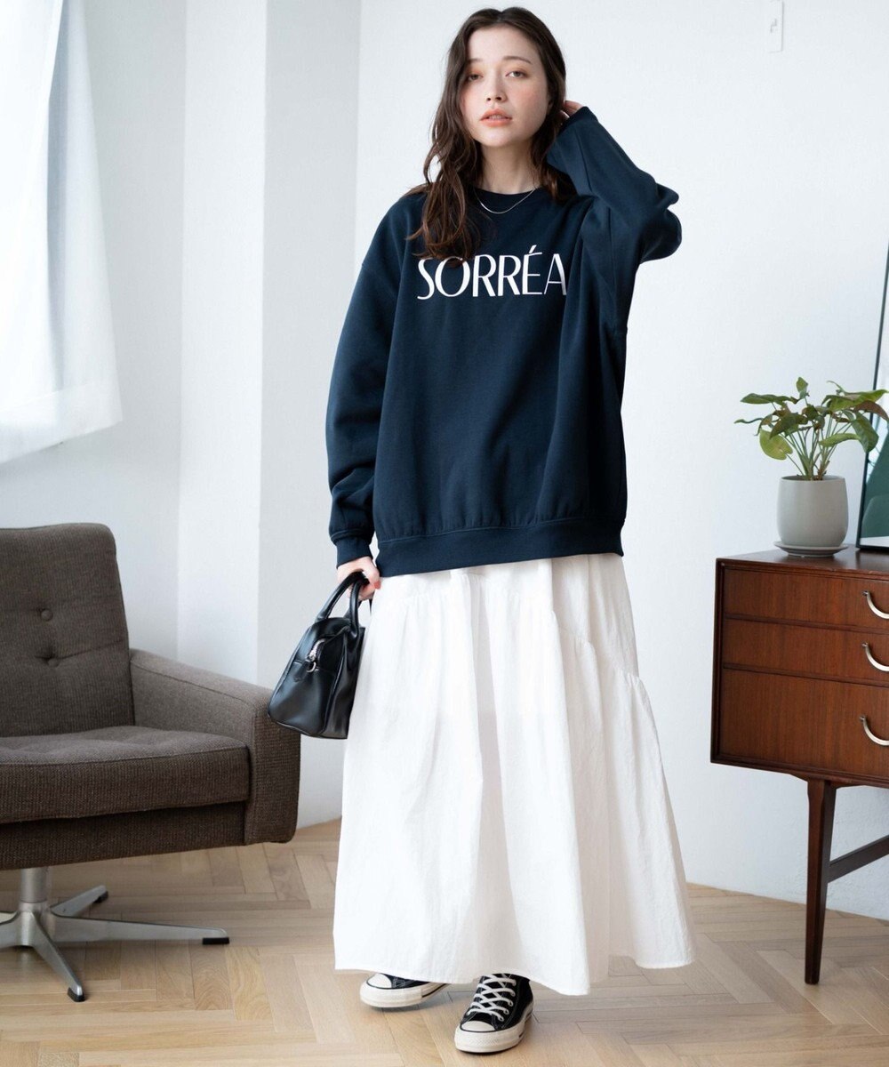 WEGO 【WEB限定】クルーネックプルオーバー 