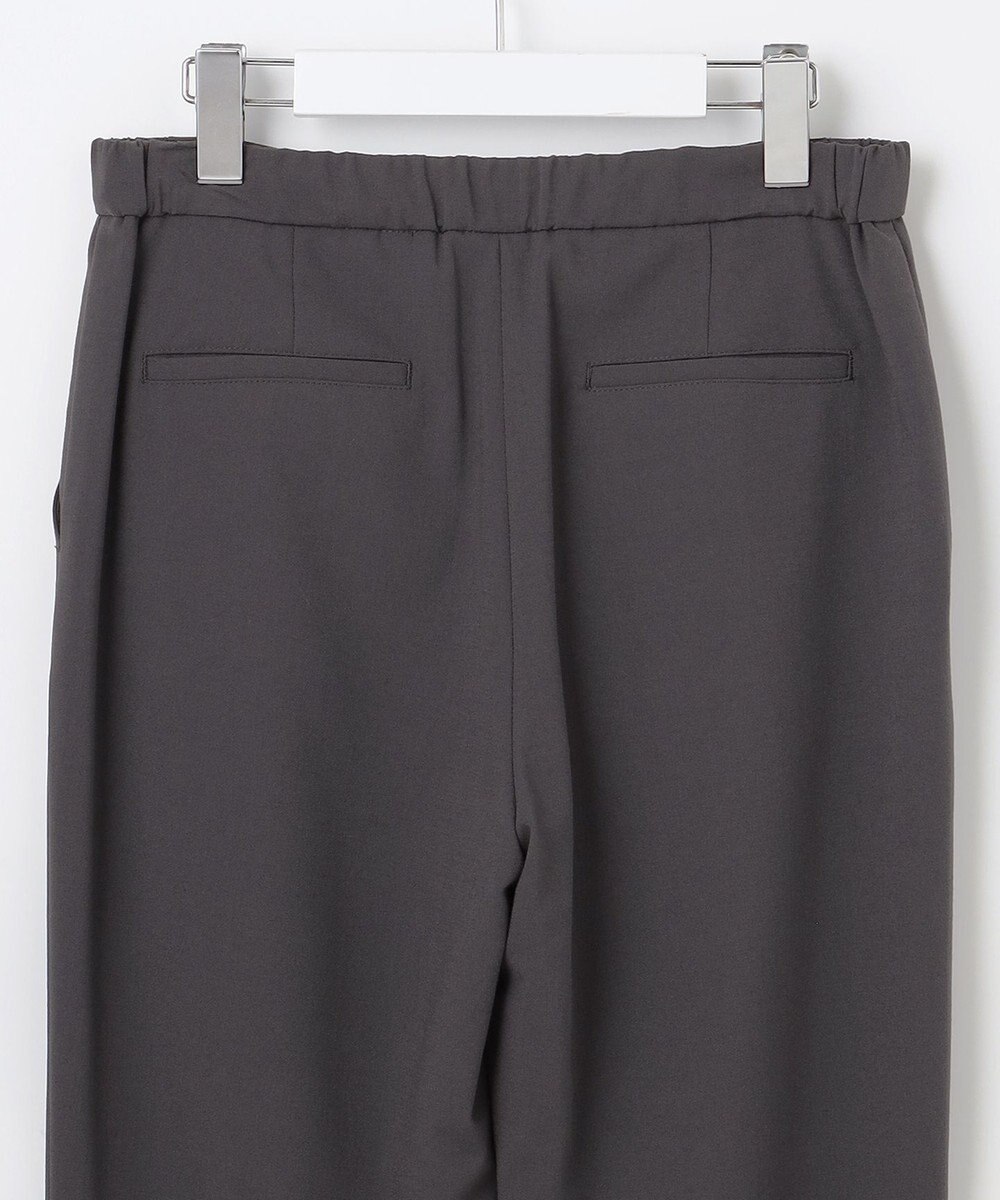 J.PRESS LADIES 【洗える】PLAIN WEAVE トロ  テーパード パンツ 