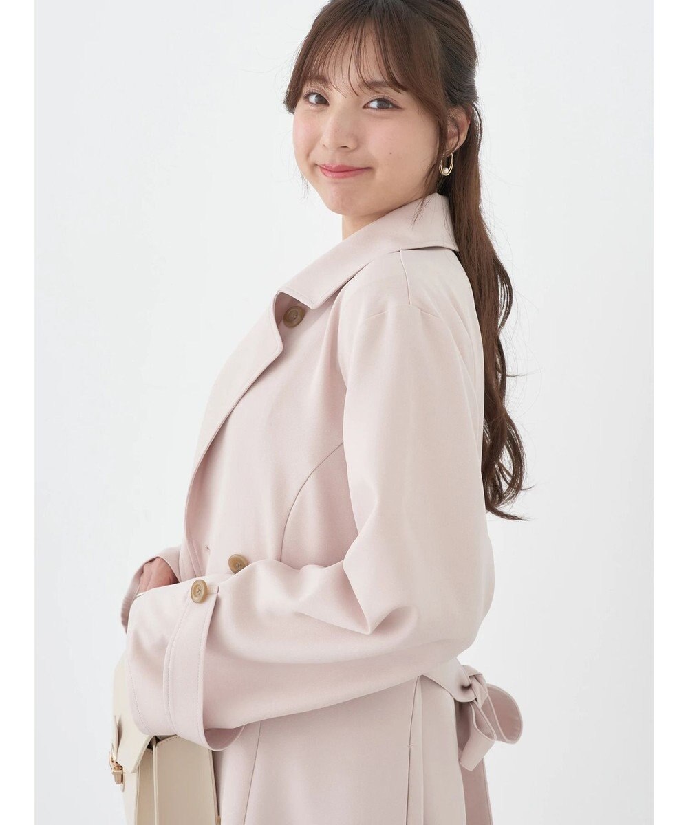 earth music&ecology ２ＷＡＹケープトレンチコート 