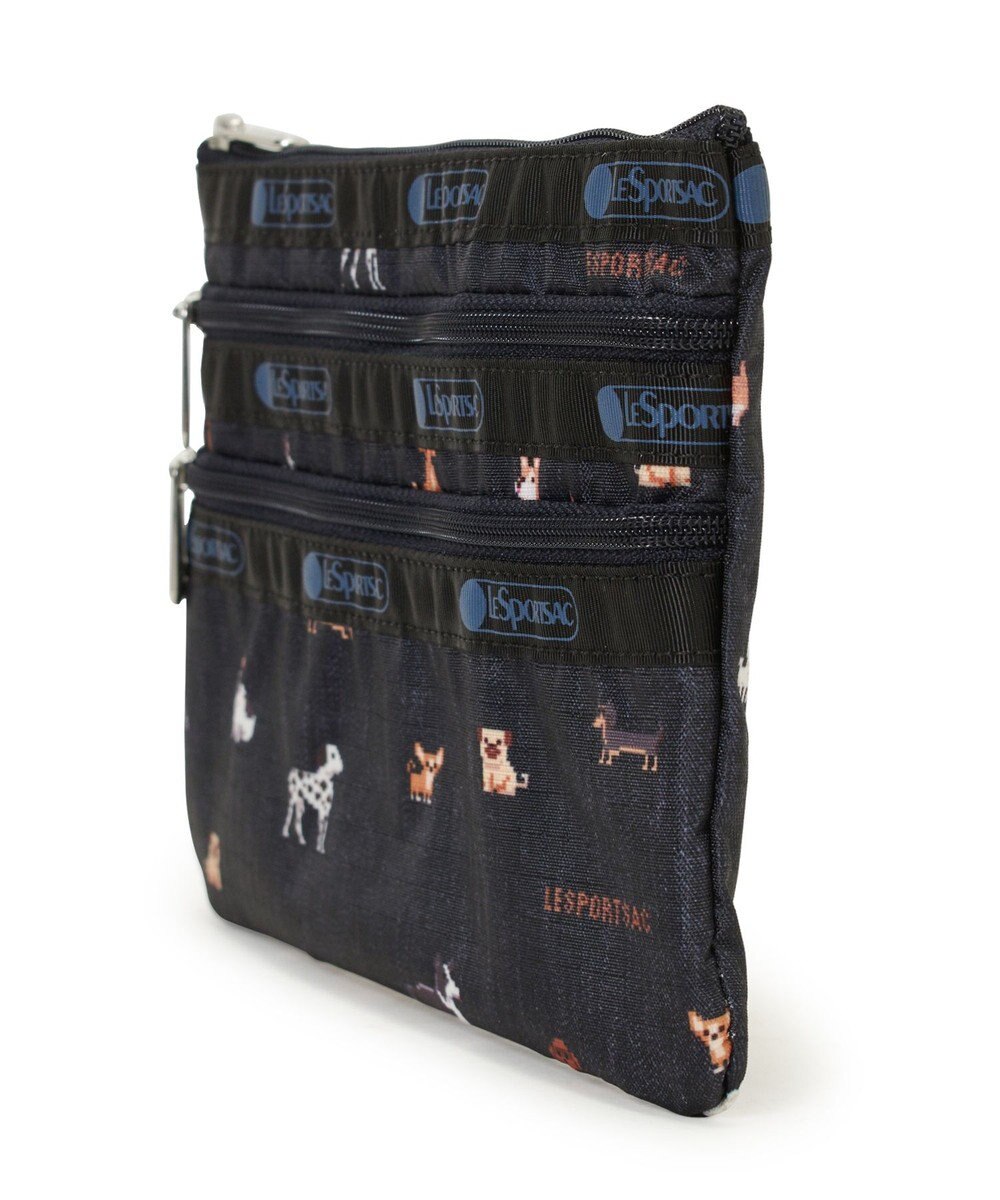 LeSportsac 3ZIP COSMETIC/ウーフワンダーランド 