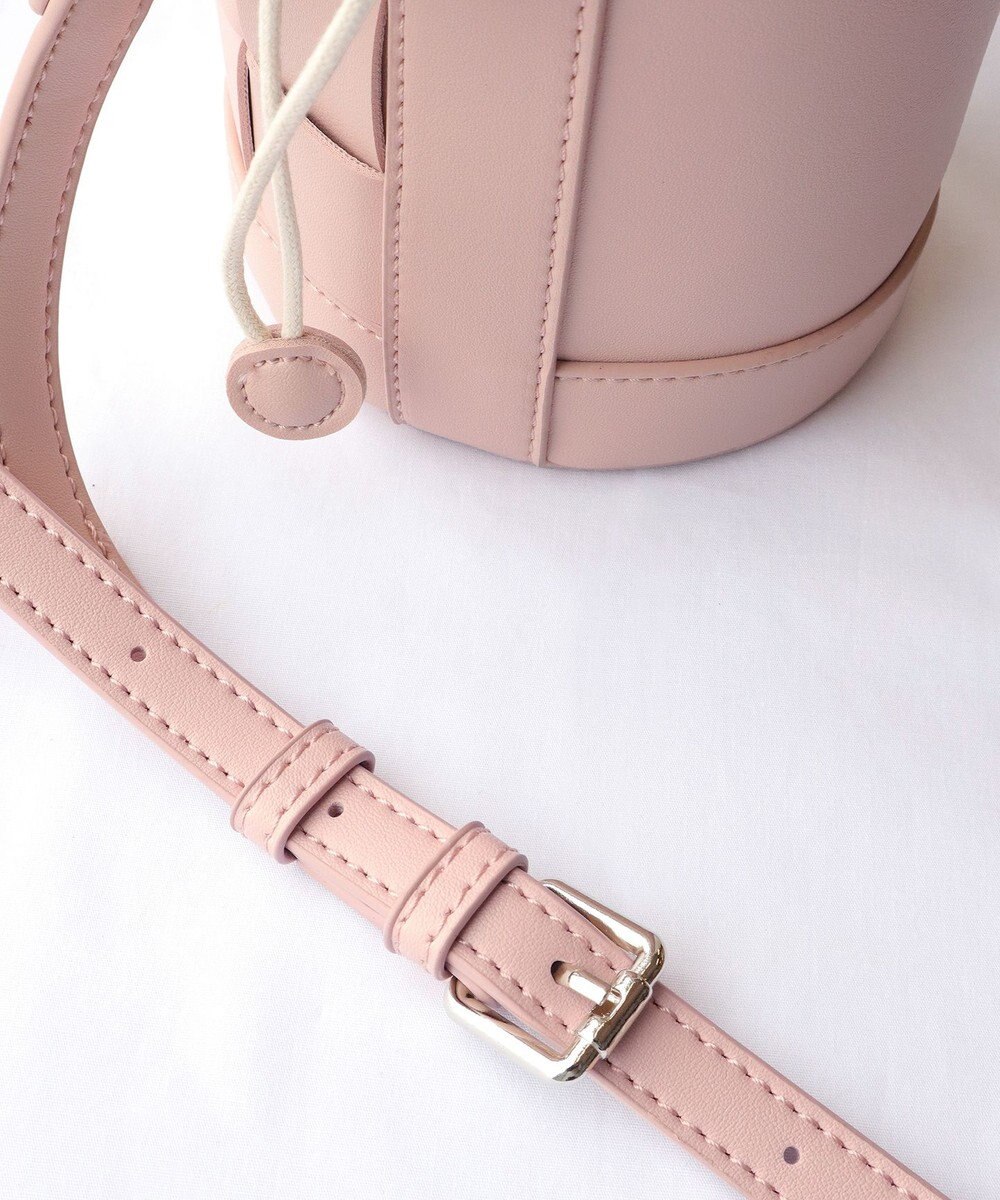 Tiaclasse  【ストラップ付き】編みこみミニバゲットバッグ 