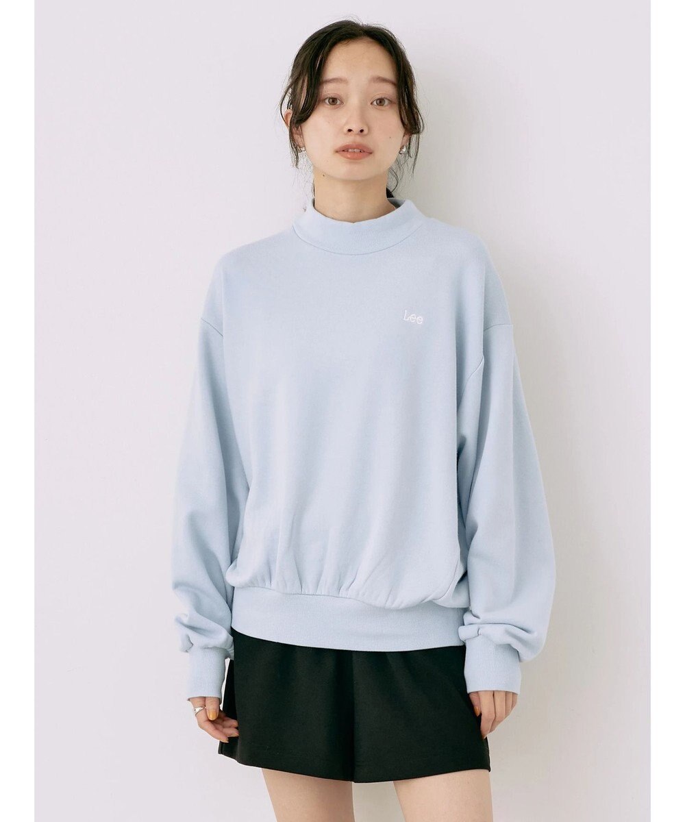 earth music&ecology Ｌｅｅ×ｅ．ｍ．ａ．ｅ．バックプリントプルオーバー 