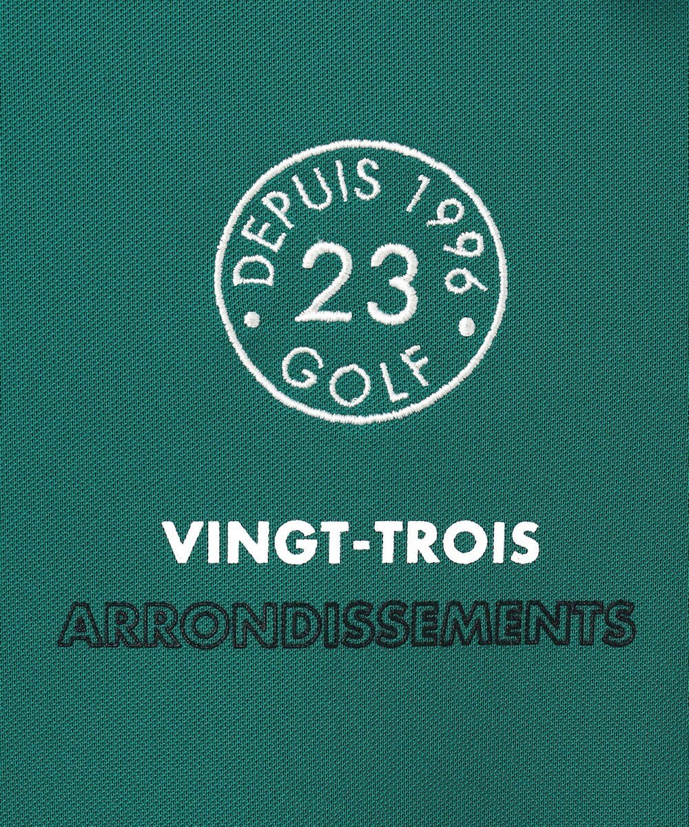 23区GOLF 【WOMEN】ベアカノコ 半袖ポロシャツ 