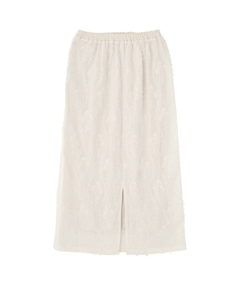Green Parks ３Ｄレース刺しゅうスカート 