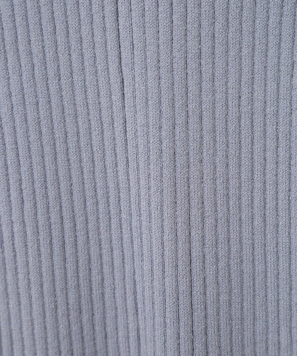 earth music&ecology 襟レースニットワンピース 