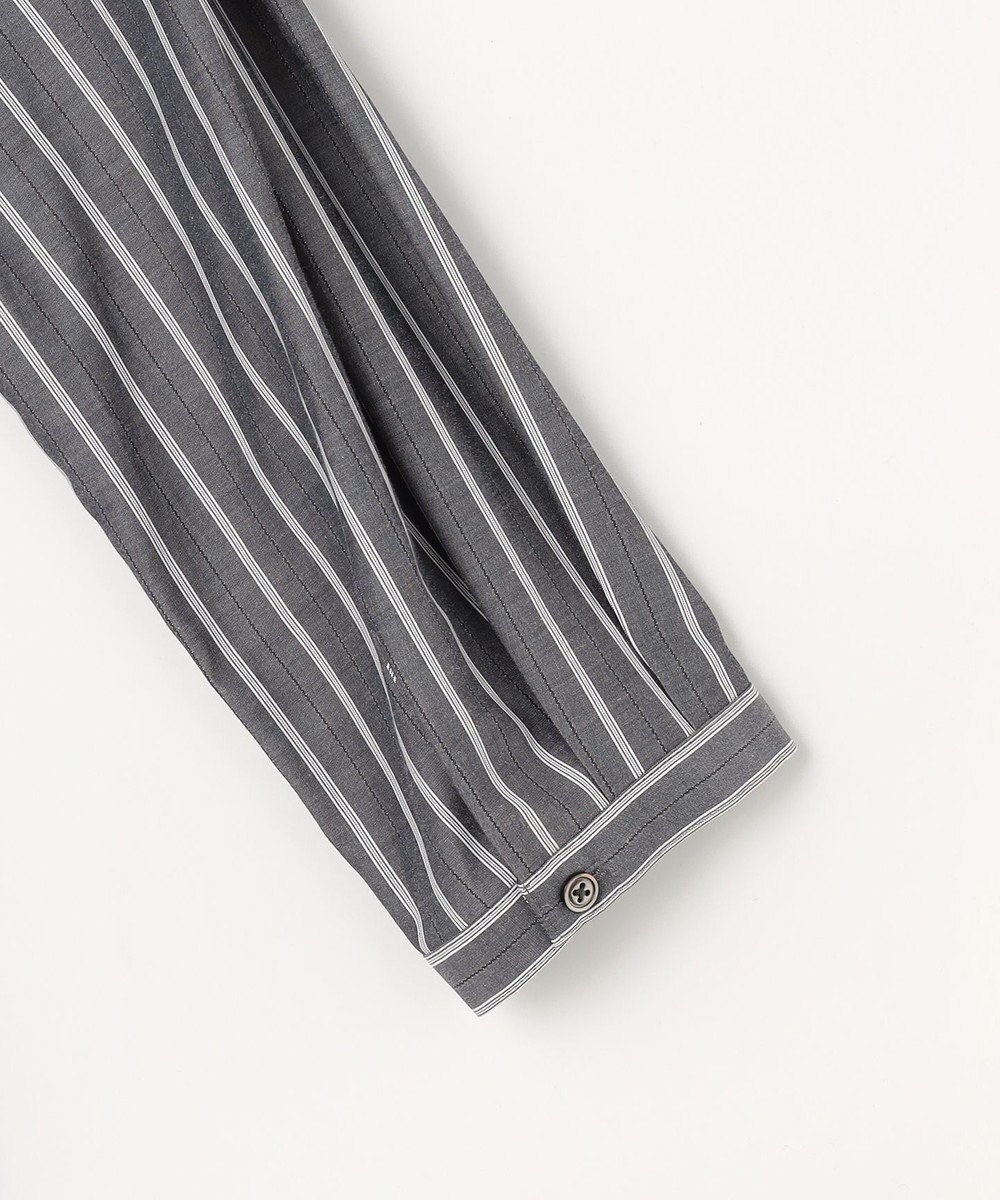 J.PRESS LADIES S TC ハイカウントストライプ シャツ ワンピース 