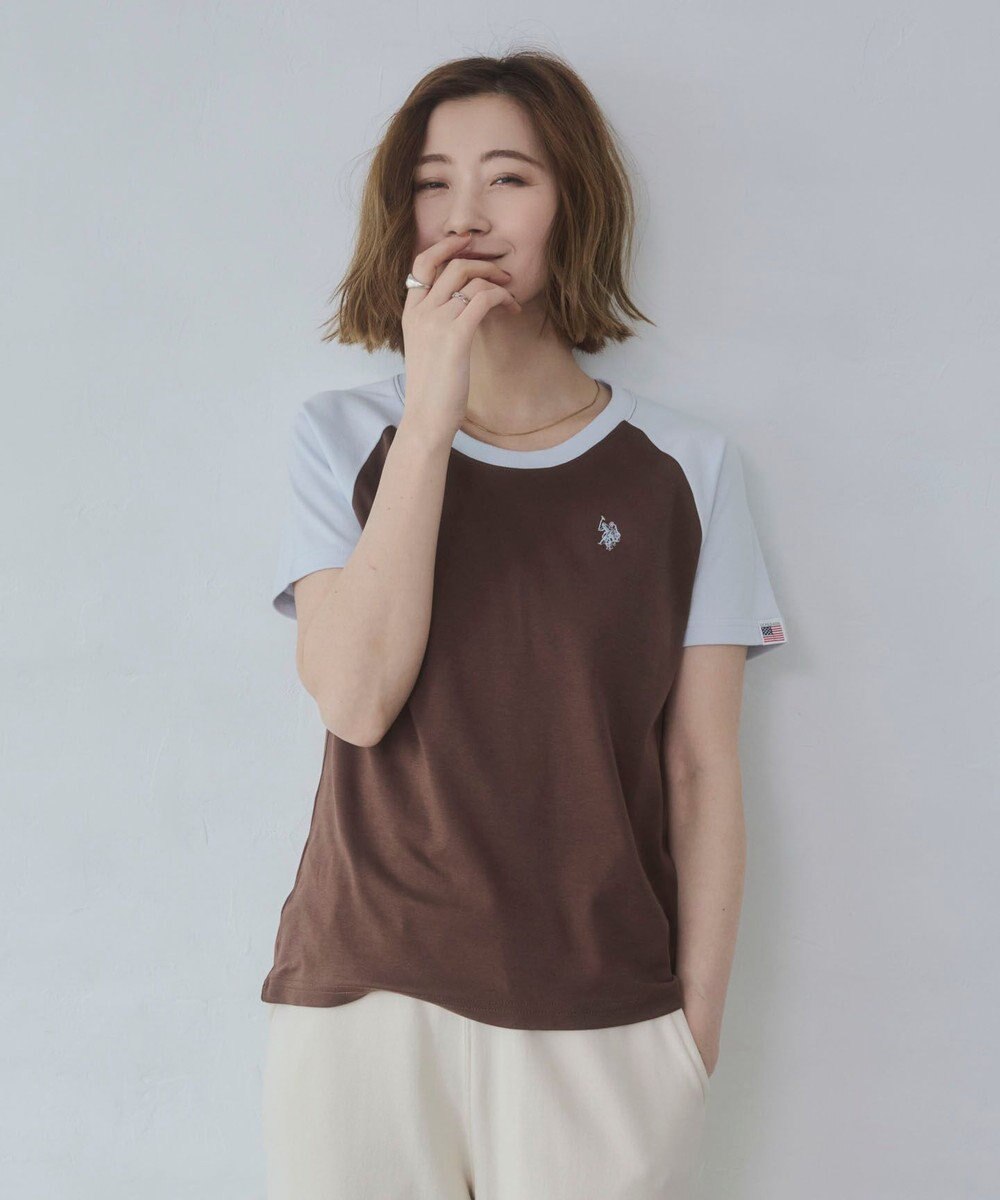 WEGO 【SMLサイズ展開】U.S. POLO ASSN.別注コンパクトTシャツ 