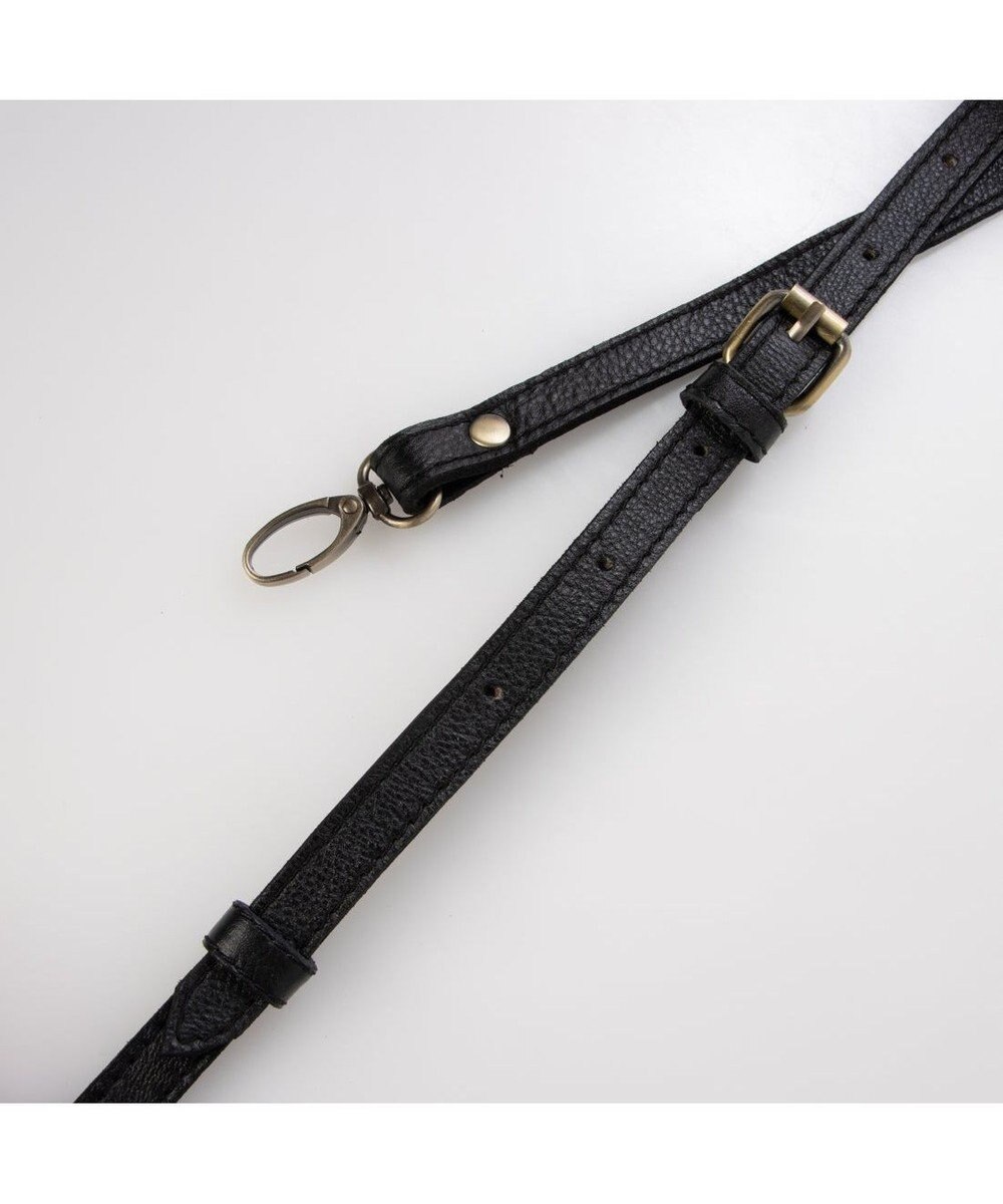 UNBILLION ピークスピーク PEAKS PEAK / ソフトレザーマルチストライプラウンド2wayバッグ 