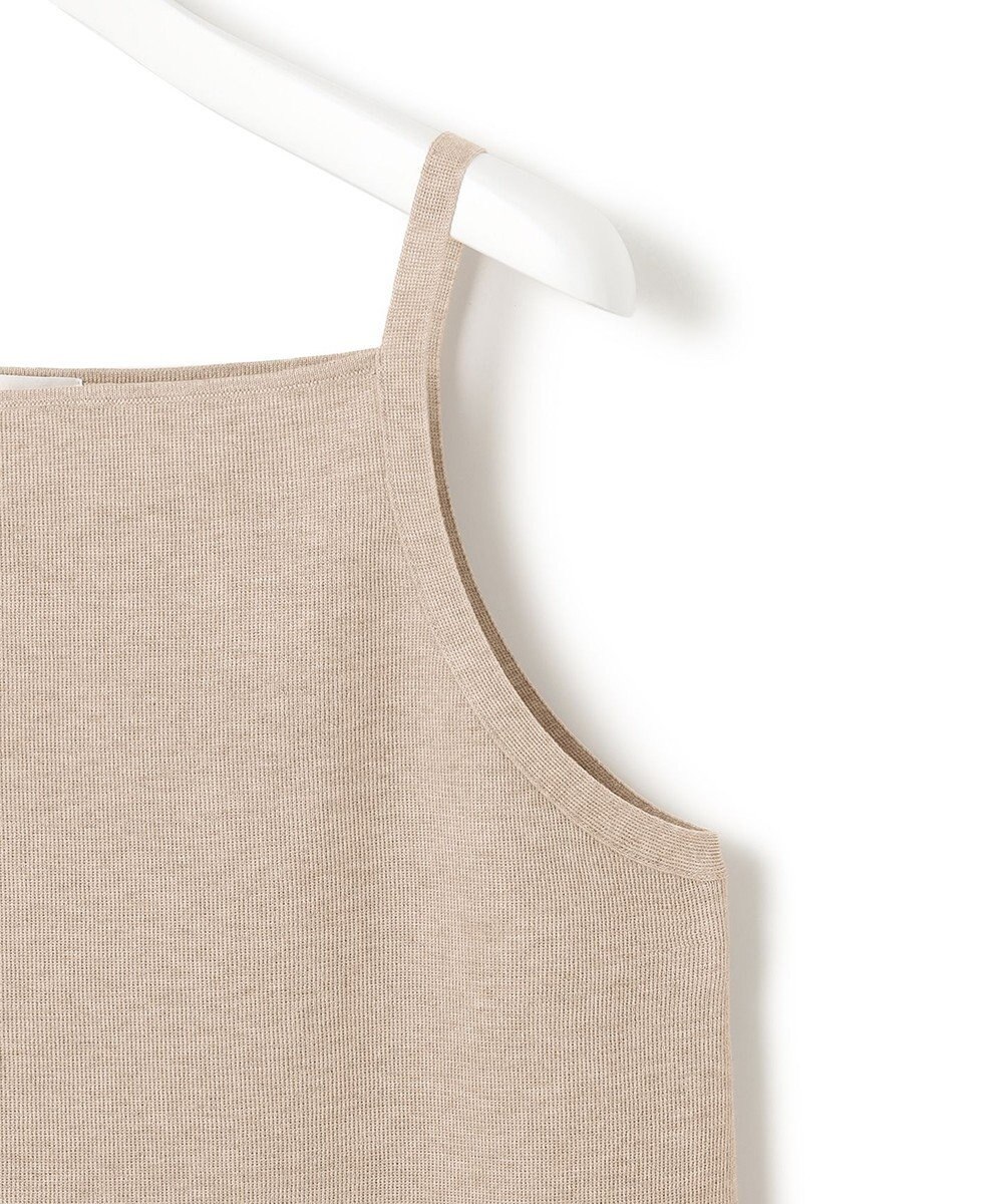 23区 【洗える】シャイニーシアー ニット キャミソール 