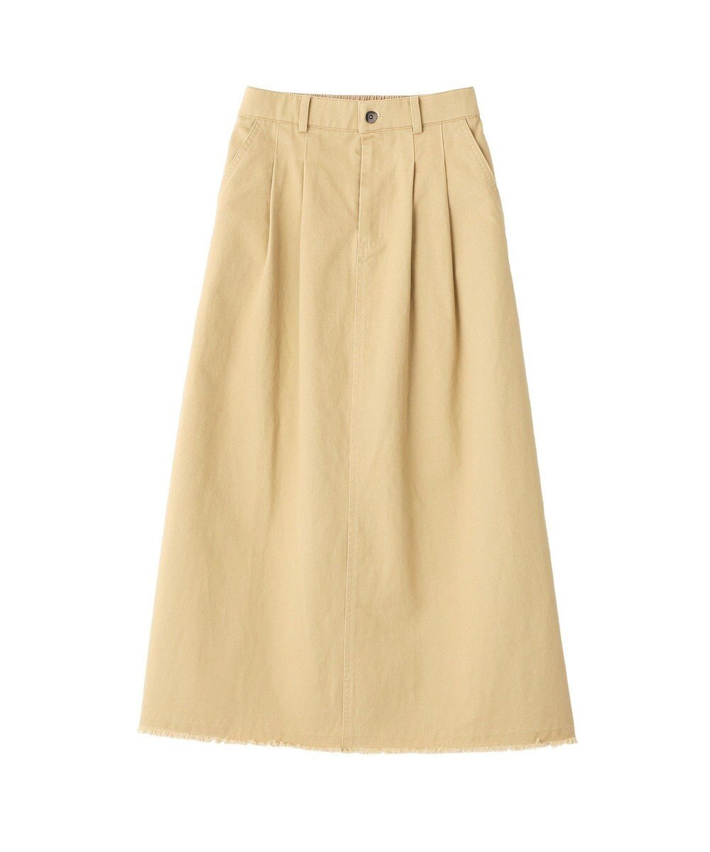 YECCA VECCA 異素材MIXロングスカート 