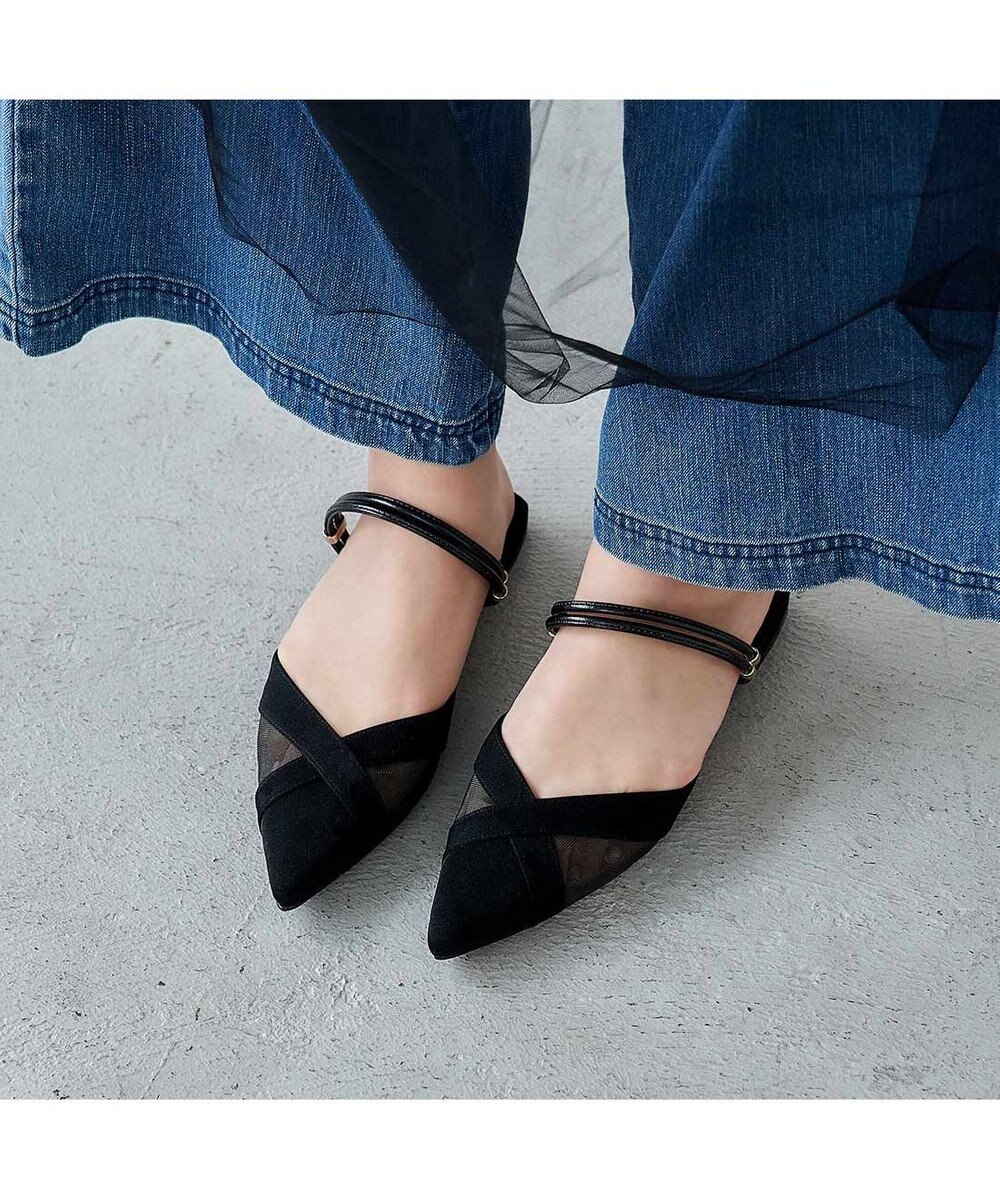 MODE ET JACOMO <carino>【２WAY】バックベルトサンダルパンプス 