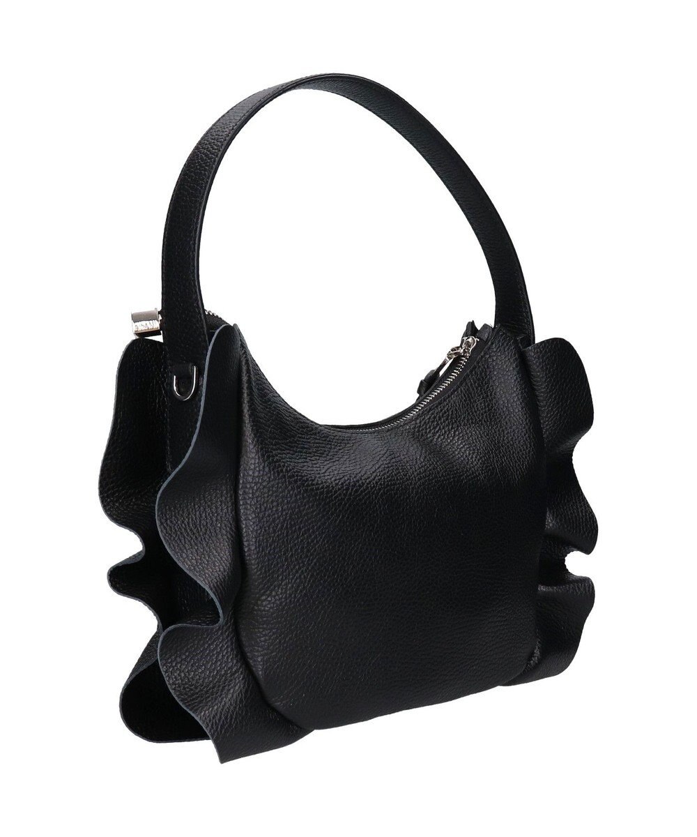 INTER-CHAUSSURES 【RIPANI】サイドフリルホーボーバッグ・ミディ 