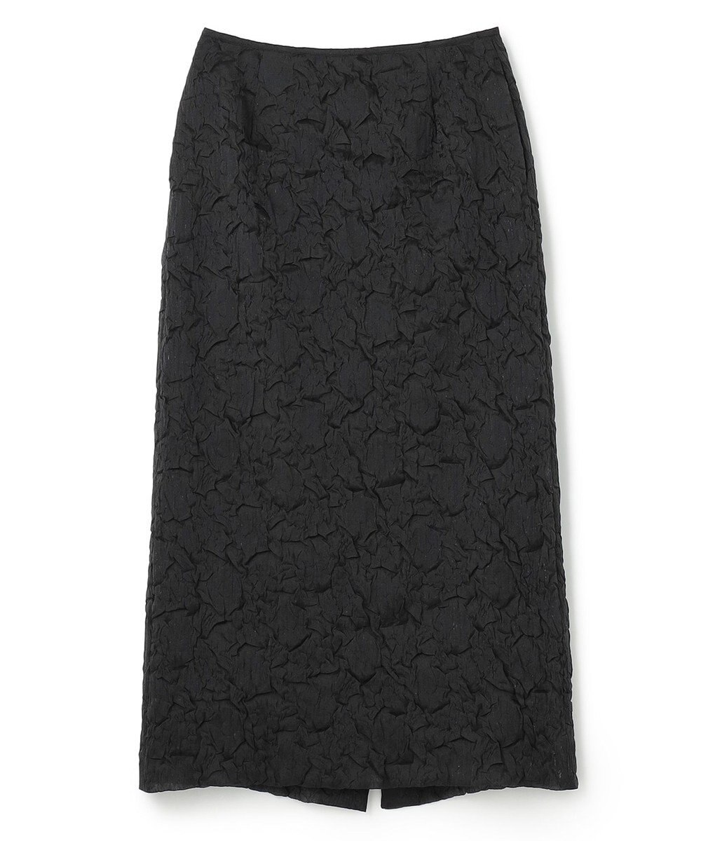 NAVE 【Nave・洗える/シアー素材】クラッシュオーガンジー スカート 