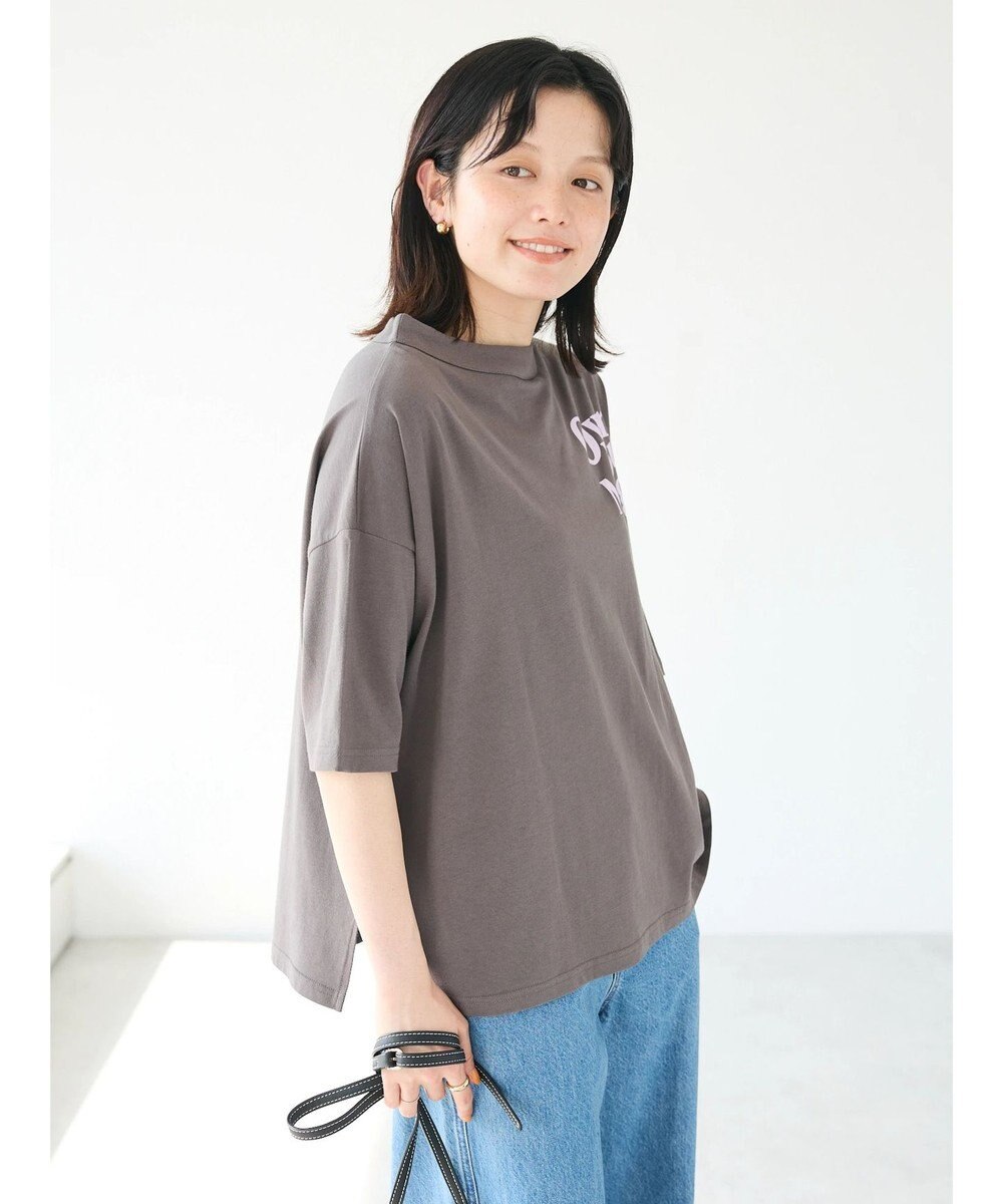 CRAFT STANDARD BOUTIQUE シルケット天竺　ロゴＰＴボトルネックＰＯ　５／Ｓ 