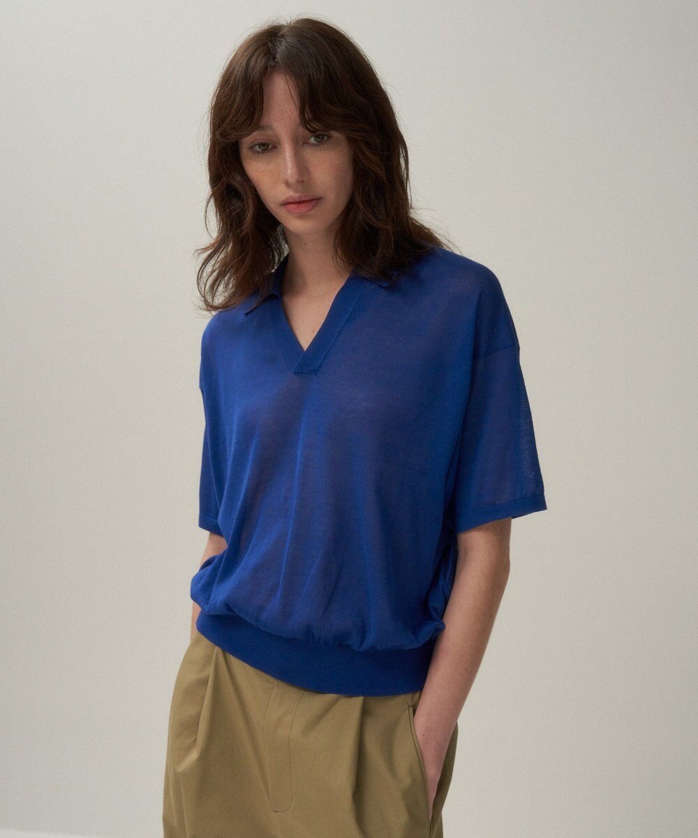 ATON COMPACT COTTON | スキッパーポロセーター 