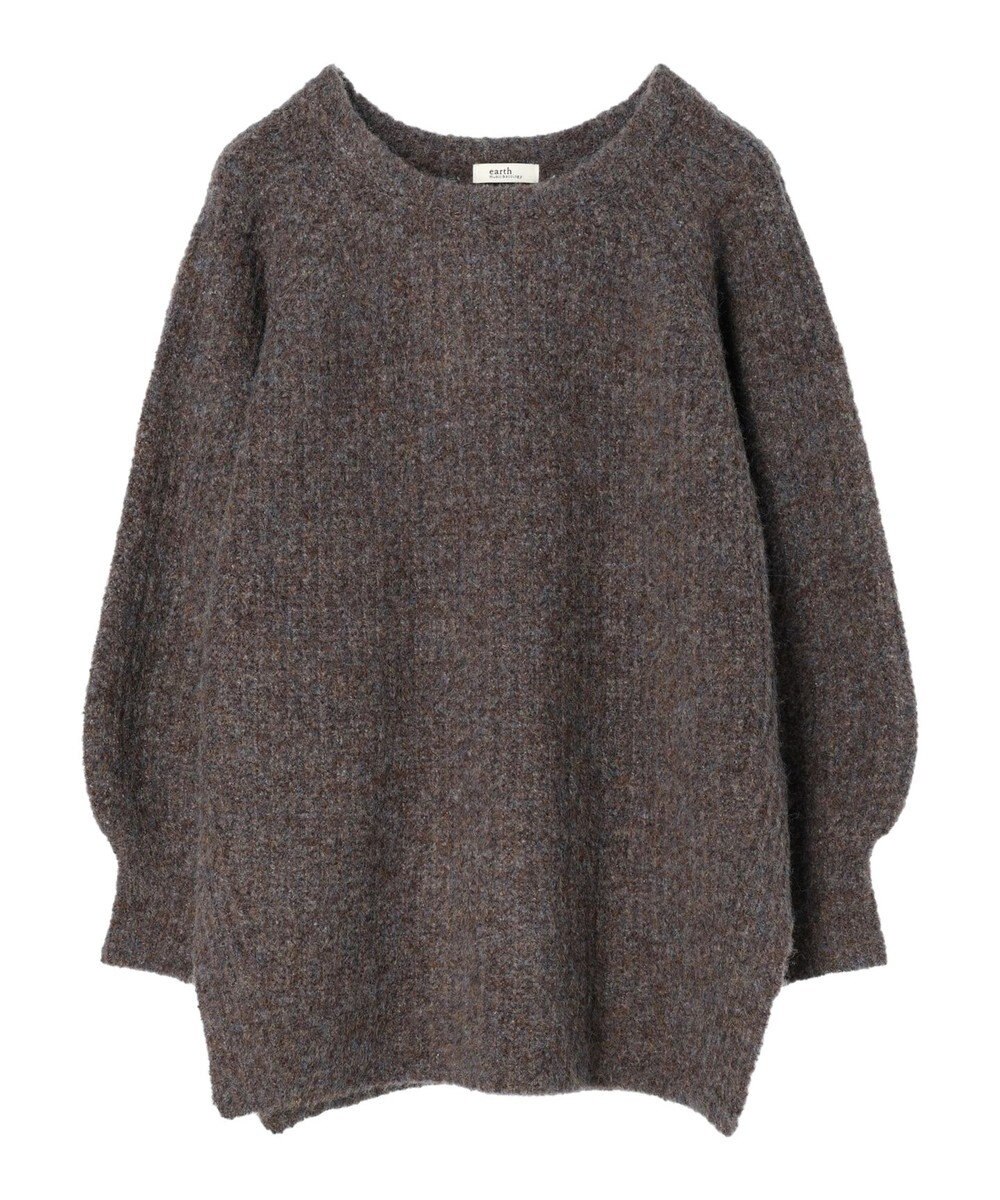 earth music&ecology ふわふわメランジチュニック 