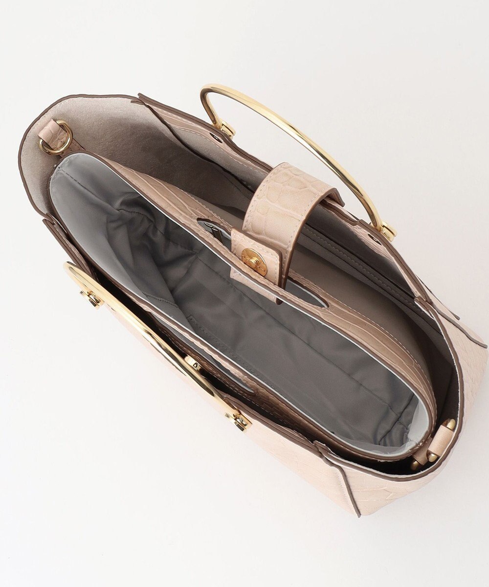 自由区 エンボスクロコマルチＷＡＹバッグ 