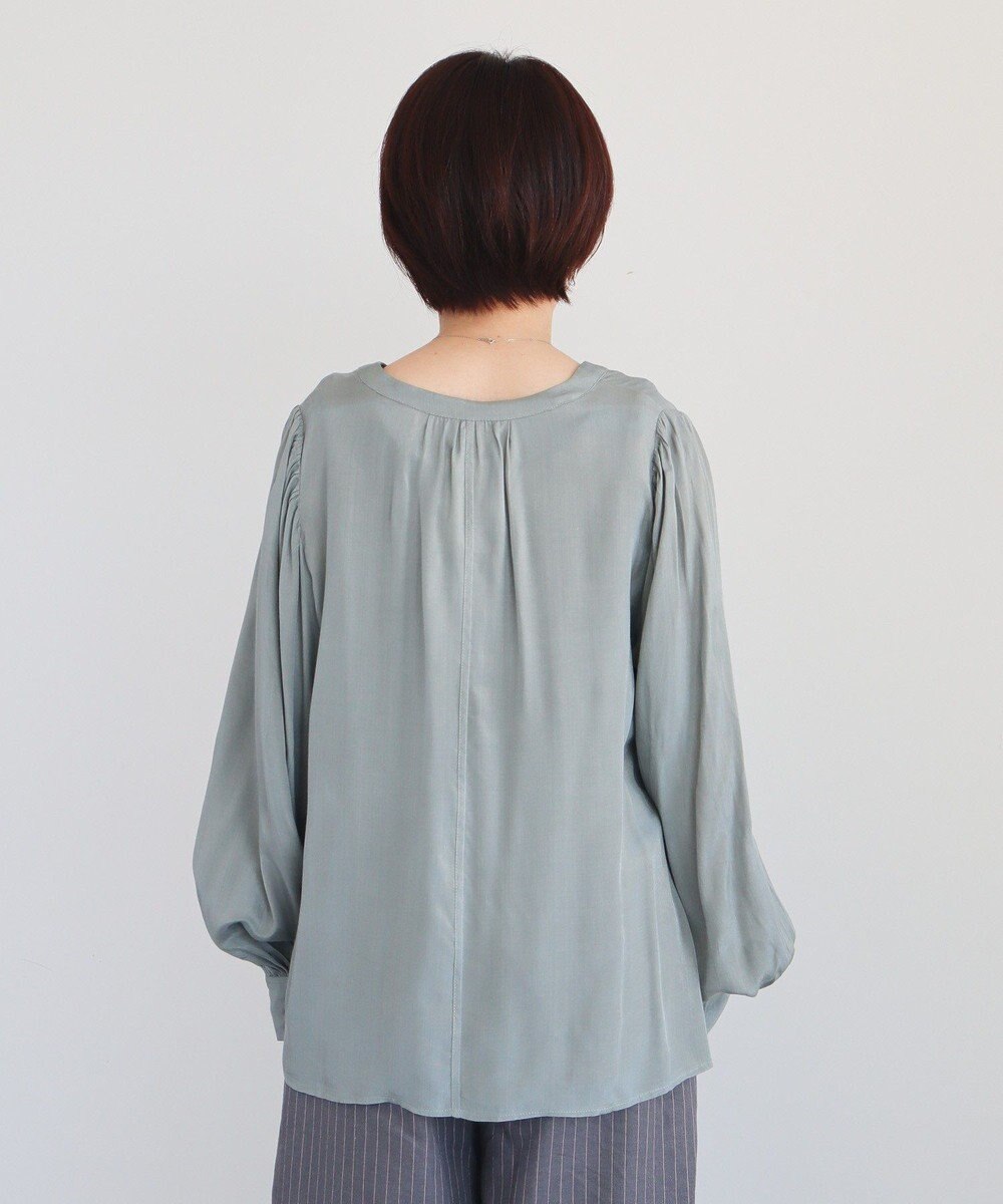 CRAFT STANDARD BOUTIQUE インド製 ボリュームスリーブブラウス 