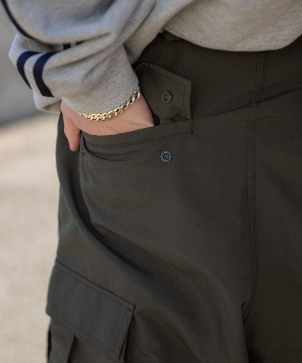 WEGO ナイロンカーゴパンツ 