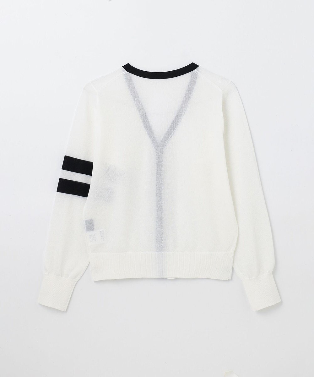 GRACE CONTINENTAL ラインVネックニットカーディガン 