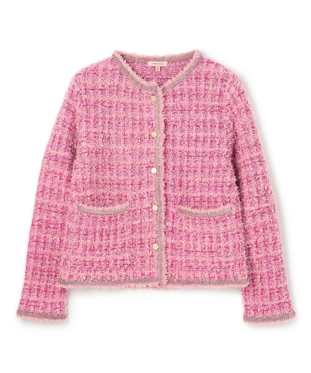 TOCCA 【洗える】THOUSAND WAVE ニットジャケット 