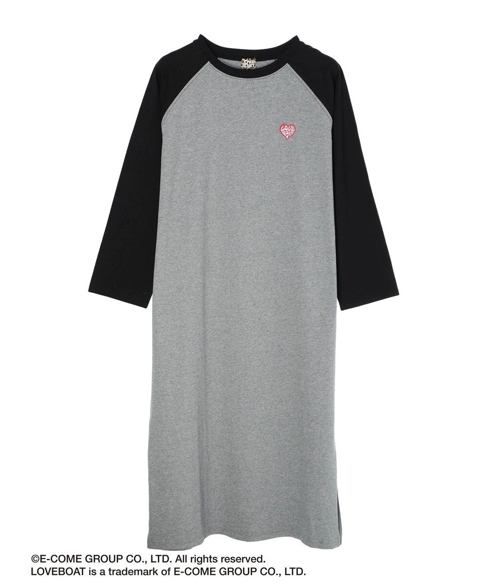 Green Parks ■別注　ＬＯＶＥ　ＢＯＡＴ　ラグランワンピース 