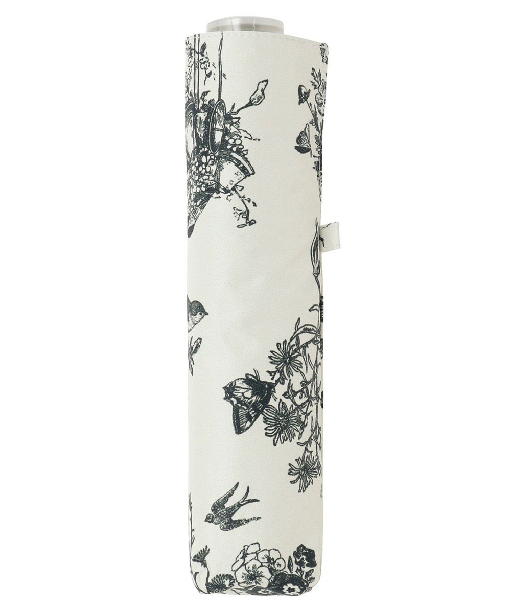 MOONBAT Fuwacool(フワクール) フワクールホワイト 晴雨兼用日傘 折りたたみ傘 トワルドジュイ 軽量 一級遮光／遮熱／UV 