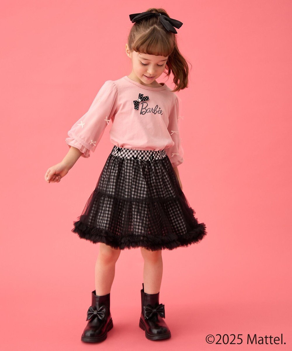 ANY KIDS 【Barbie(TM)】リバーシブルスカート 