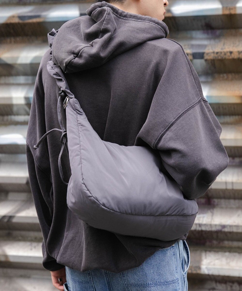 WEGO 【ユニセックス着用ITEM】ハーフムーンドロストショルダー 