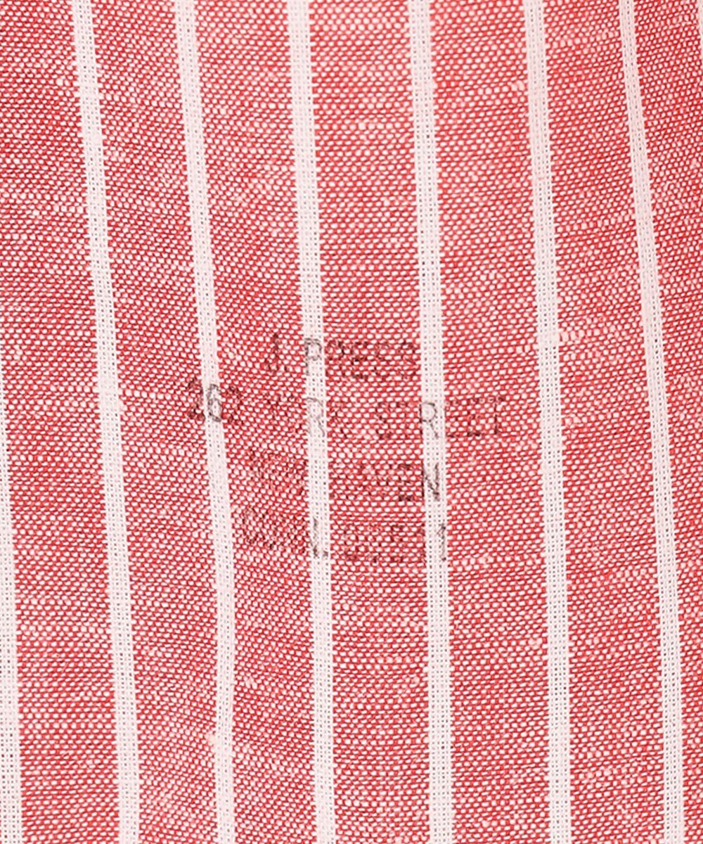 J.PRESS MEN 【WEB・一部店舗限定】リネンコットンストライプ シャツ/B.D 
