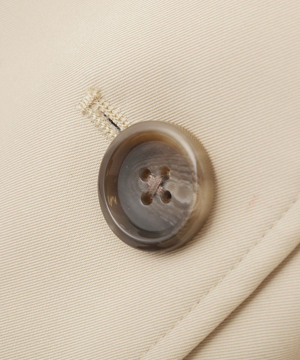 earth music&ecology 2WAYフードショートフレアトレンチ 