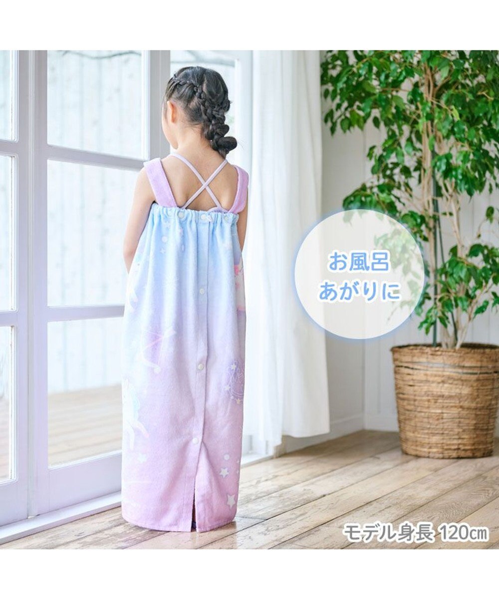 Mother garden マザーガーデン ユニコーン ラップタオル 80cm 《ミルキーウェイ柄》 