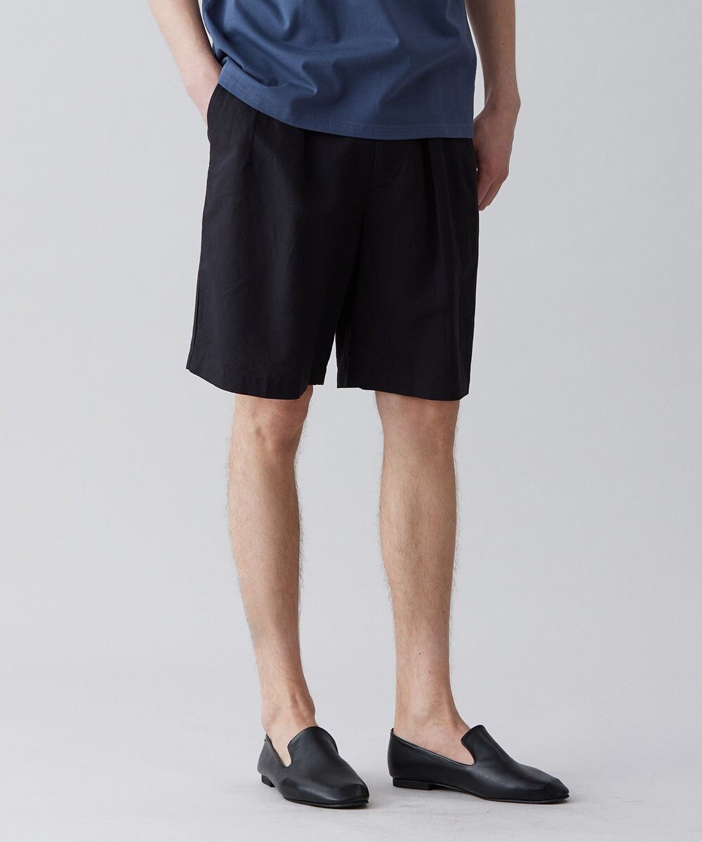 UNFILO MENS ライトリネン ショートパンツ [23年春夏商品] 