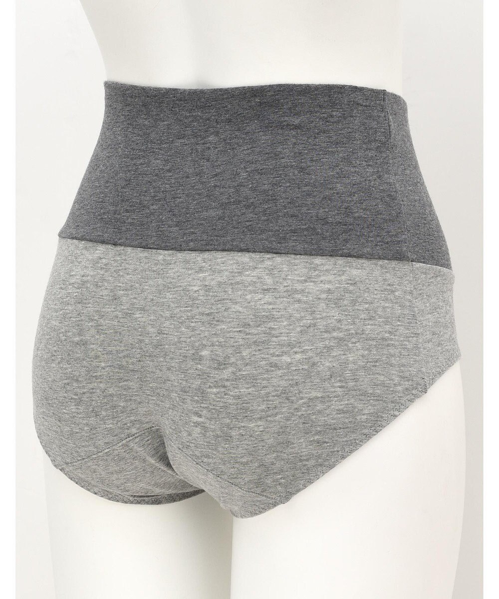 une nana cool 綿ベア天竺 カラーブロッキング サニタリーショーツ 